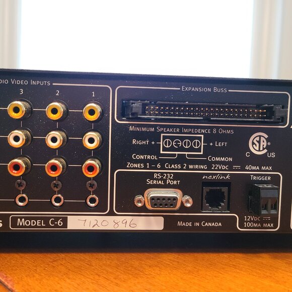 Rare Nexus C6 Multi-zone AV Controller - Picture 2 of 4